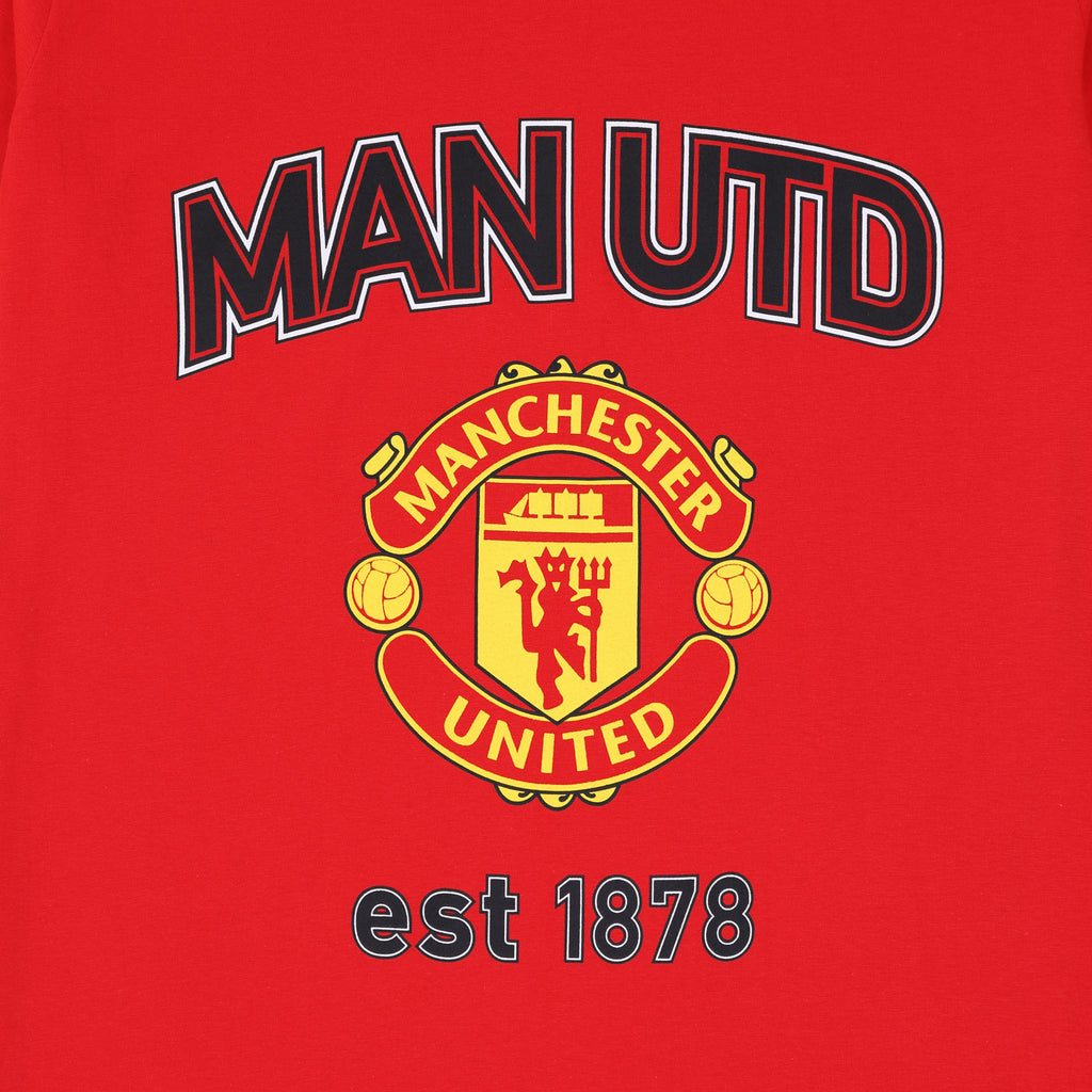 Manchester United Mens Pyjamas Short Loungewear OFFICIAL Football Gift