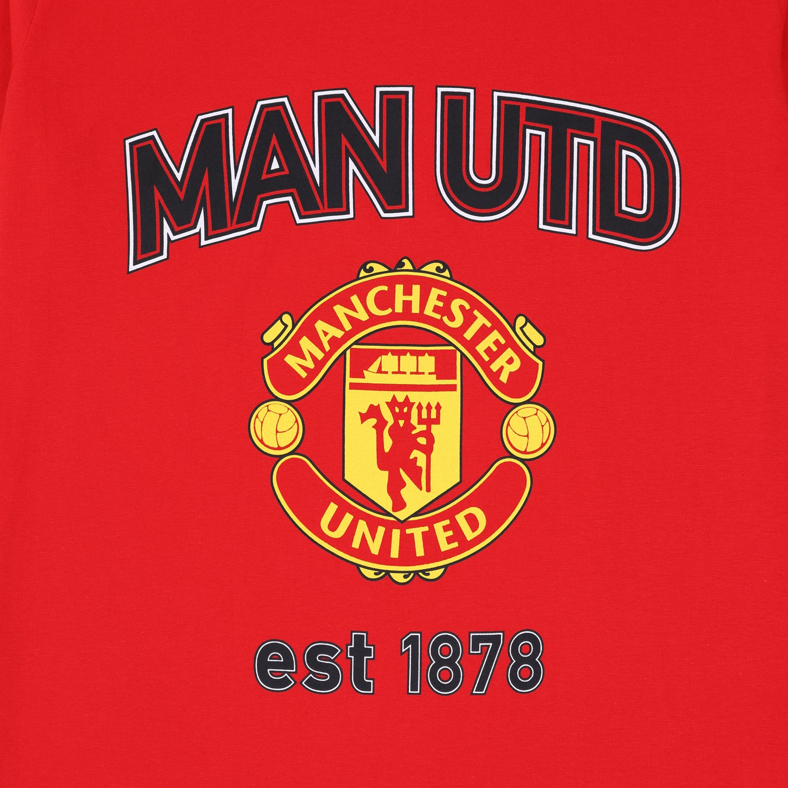 Manchester United Mens Pyjamas Short Loungewear OFFICIAL Football Gift