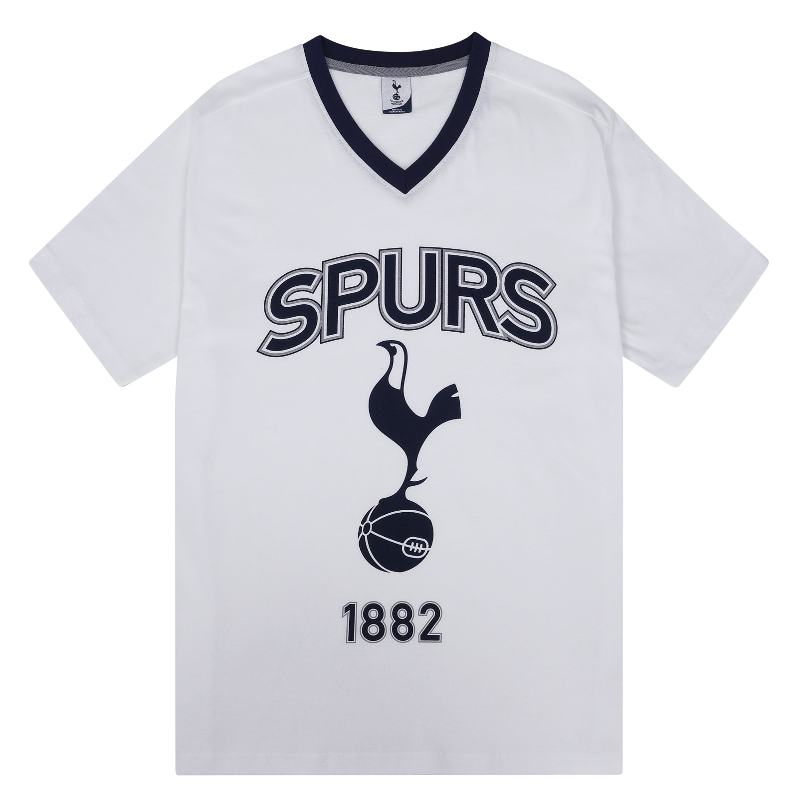 Tottenham Hotspur Mens Pyjamas Short Loungewear OFFICIAL Football Gift