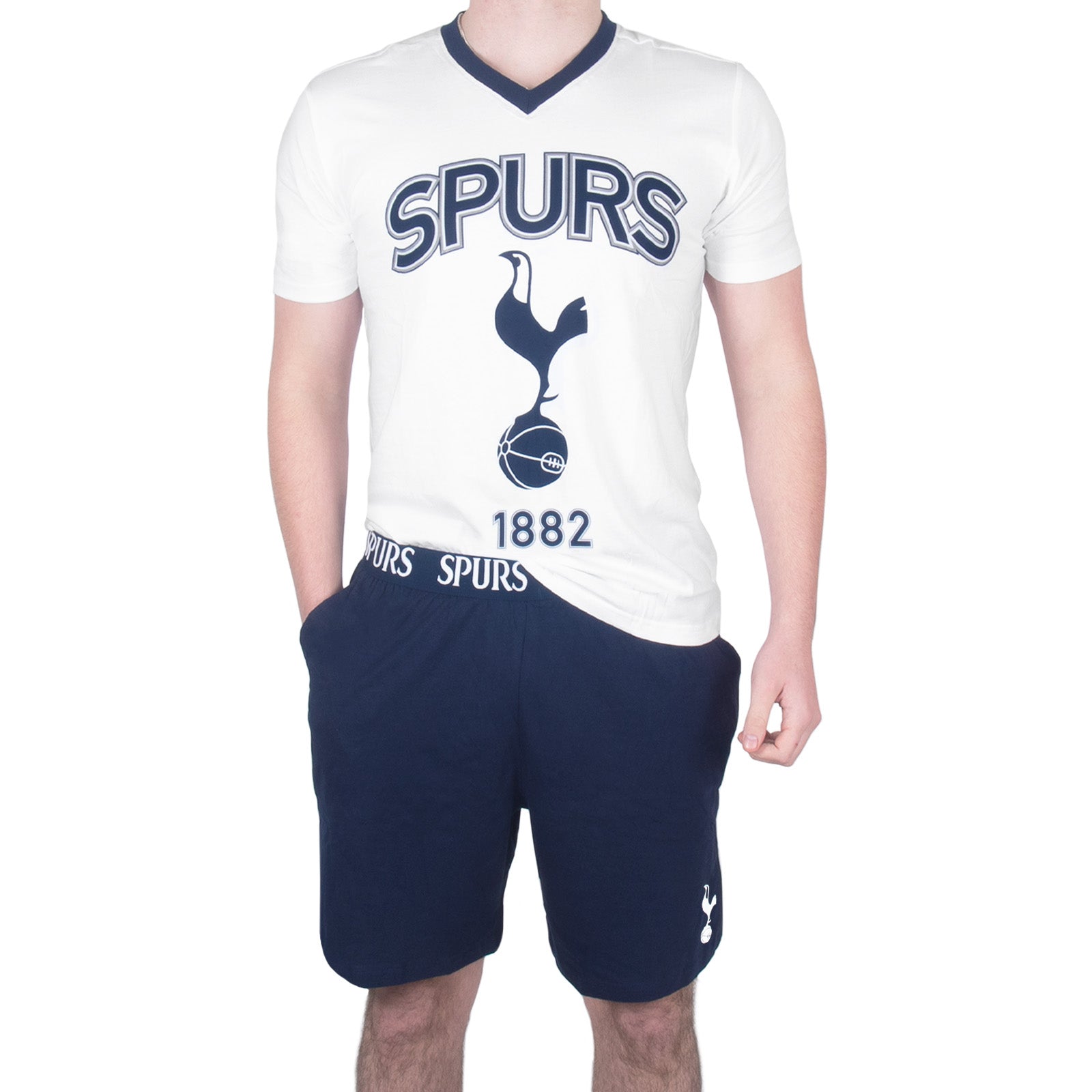 Tottenham Hotspur Mens Pyjamas Short Loungewear OFFICIAL Football Gift