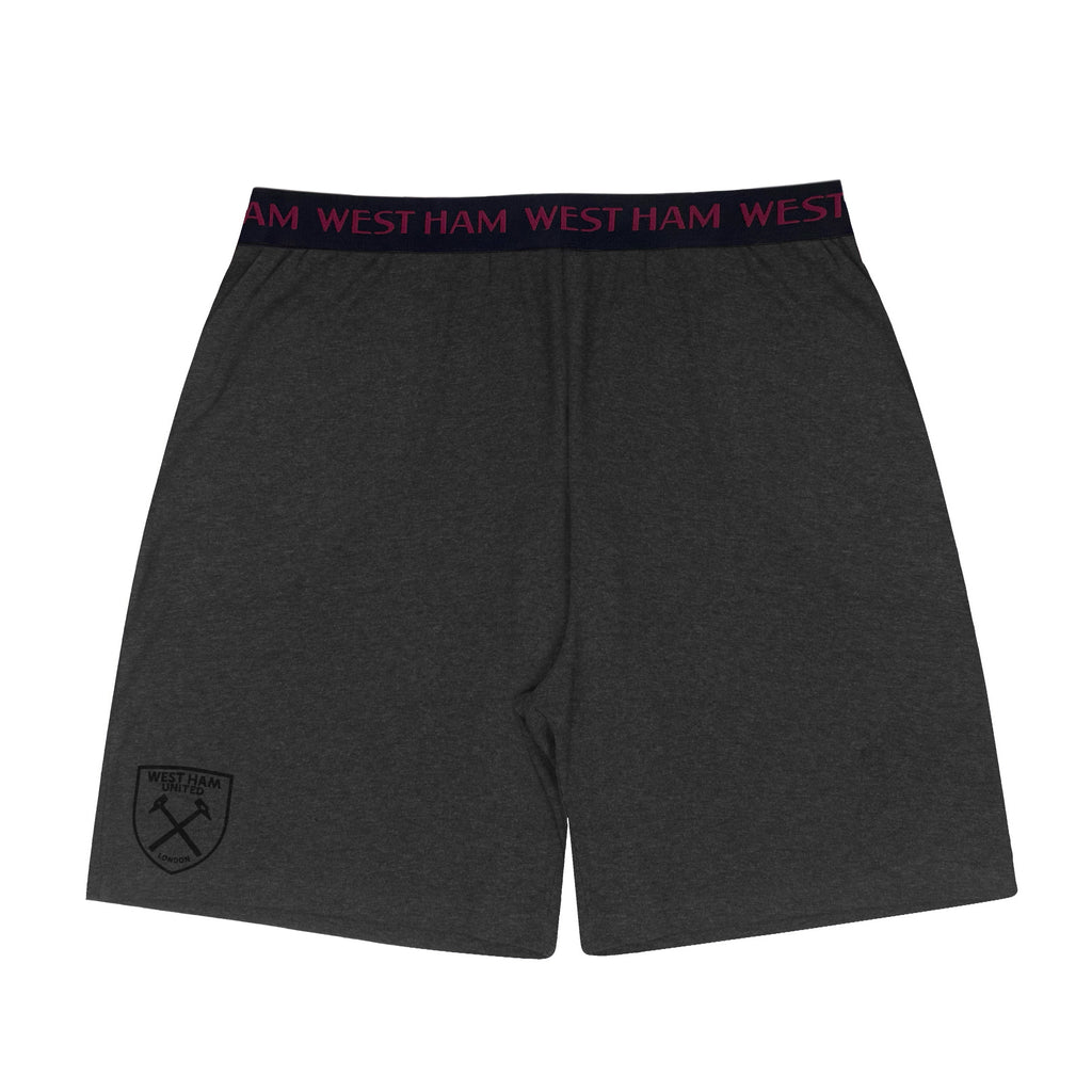 West Ham United FC Mens Pyjamas Short Loungewear OFFICIAL Football Gift
