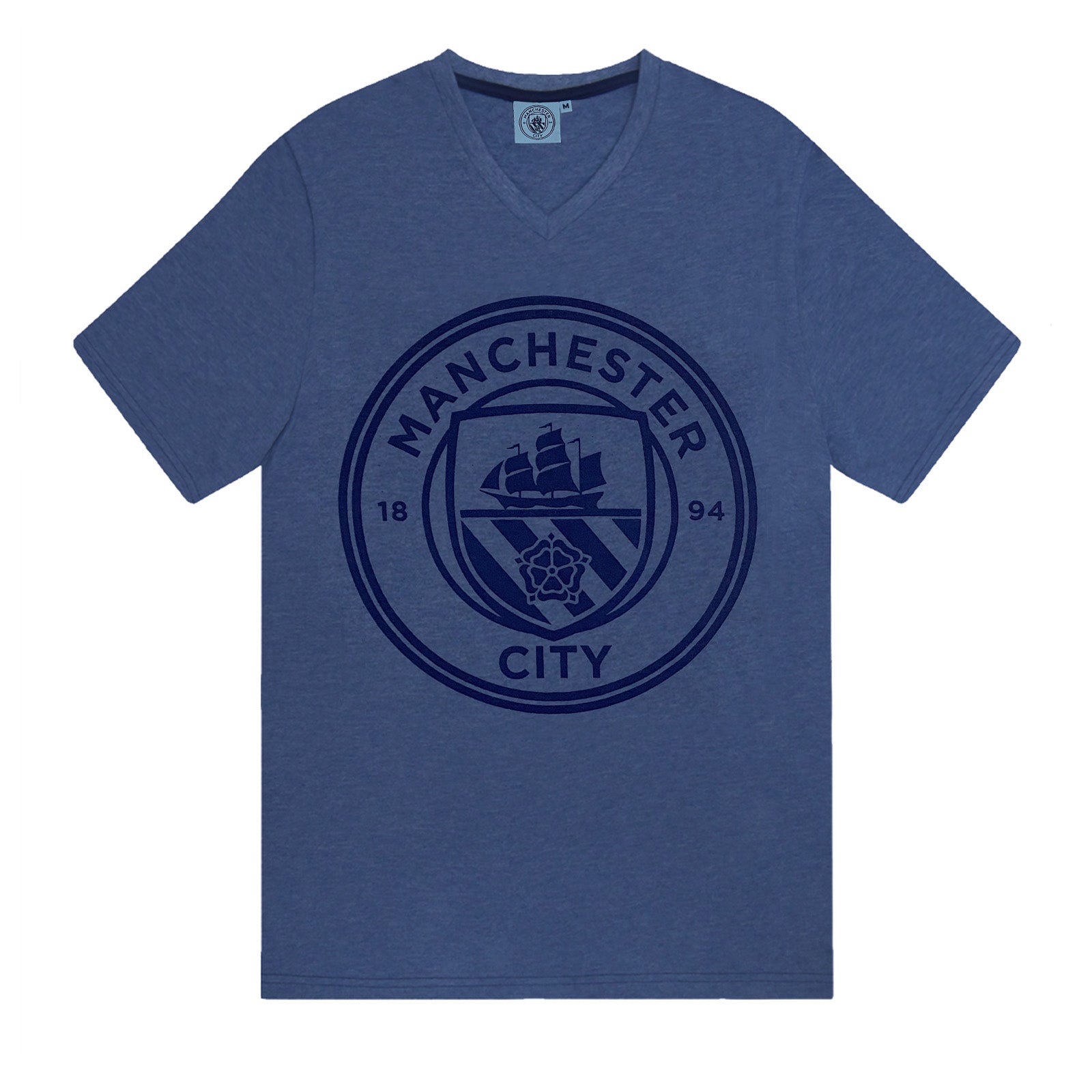 Manchester City Mens Pyjamas Short Loungewear OFFICIAL Football Gift