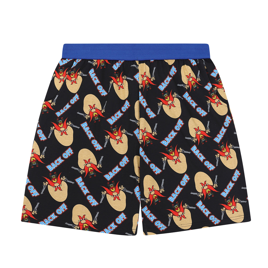 Looney Tunes Mens Pyjamas Short Space Jam Taz Daffy Duck Elmer Fudd OFFICIAL