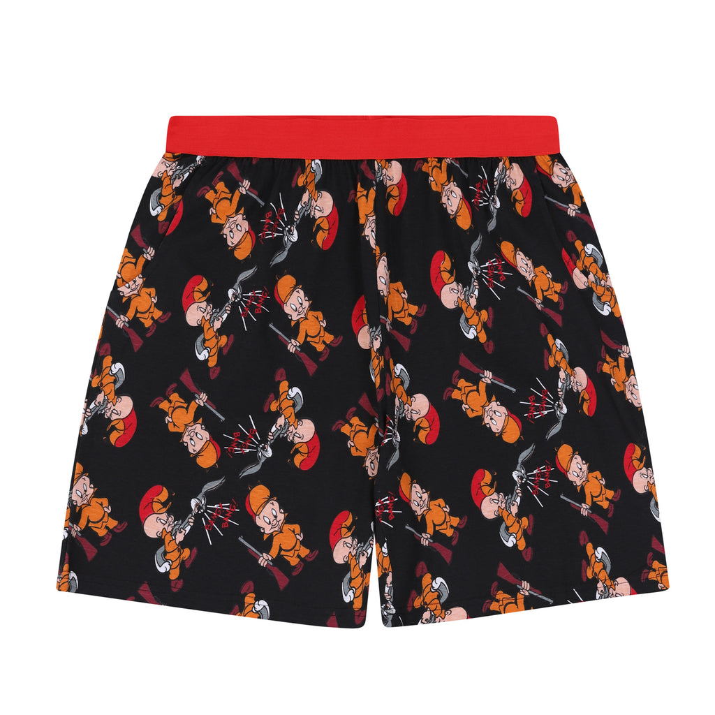 Looney Tunes Mens Pyjamas Short Space Jam Taz Daffy Duck Elmer Fudd OFFICIAL