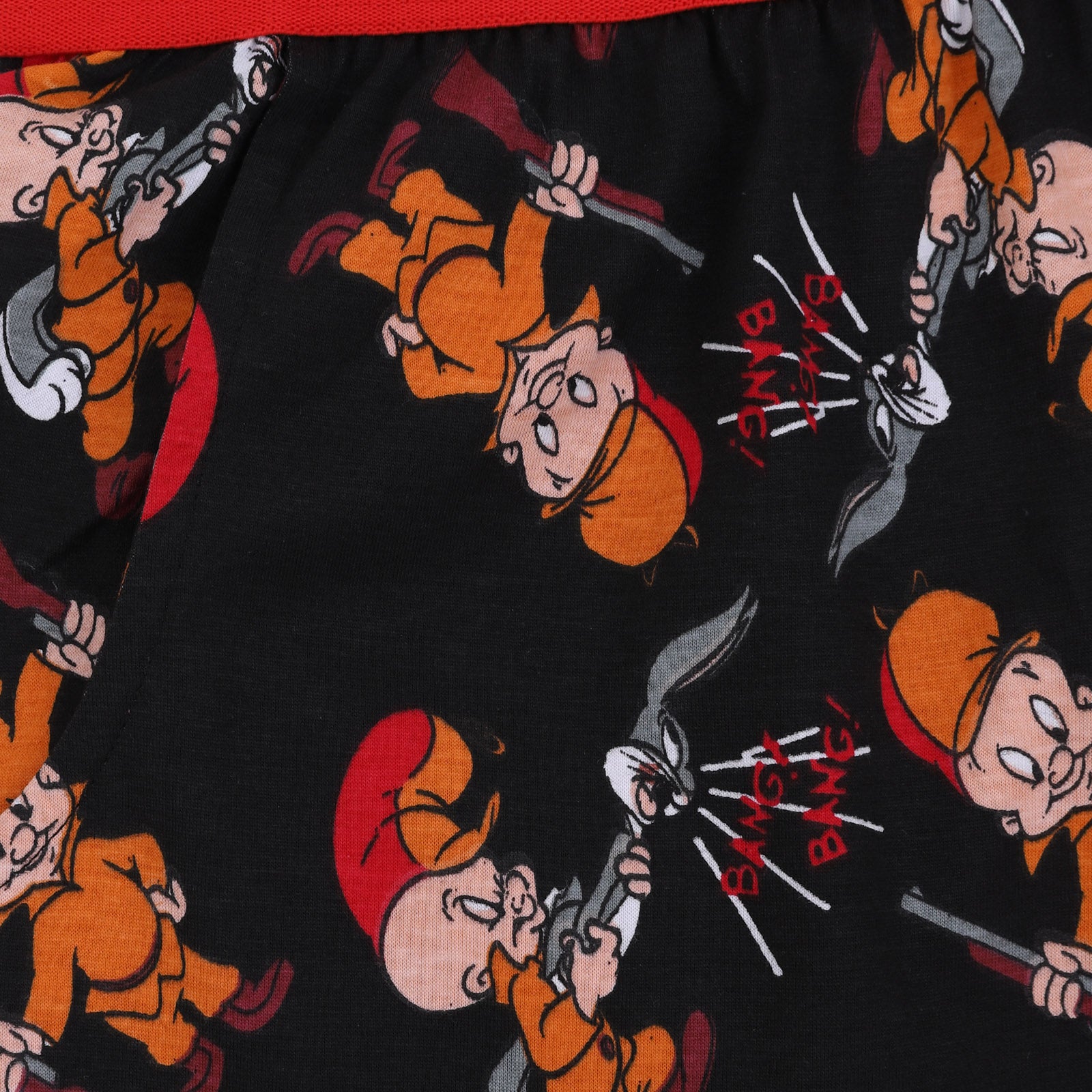 Looney Tunes Mens Pyjamas Short Space Jam Taz Daffy Duck Elmer Fudd OFFICIAL