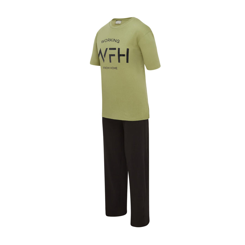 Mens Pyjamas Short Sleeve PJ'S  Loungewear Cotton Pockets REDUCED TO CLEAR!