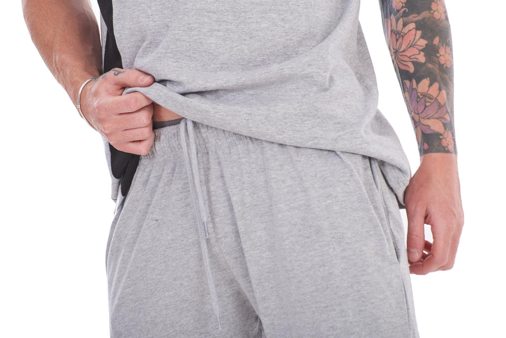 Mens Contrast Panel T-Shirt & Shorts Set Summer Tracksuit 2 Piece loungewear