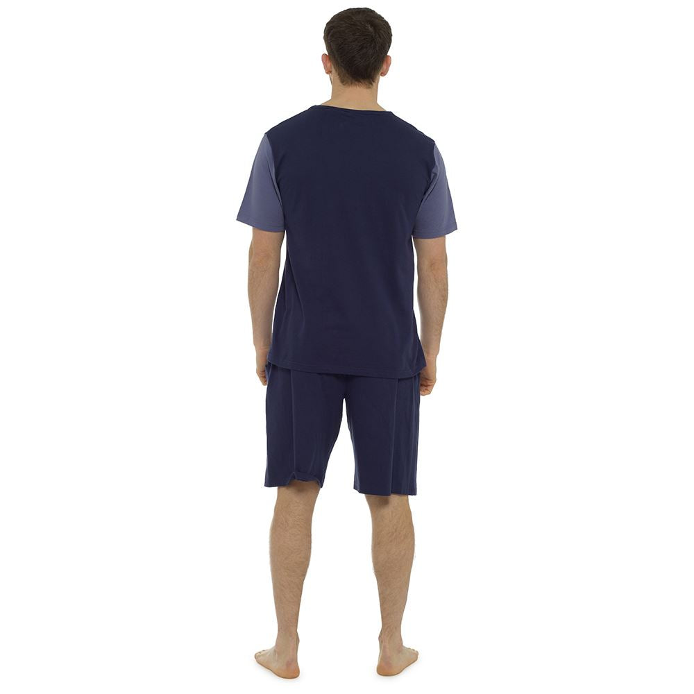 Mens Boys Cotton Pyjamas Short/Long Sleeve Nightwear Pyjama Set PJs Size M-XXL