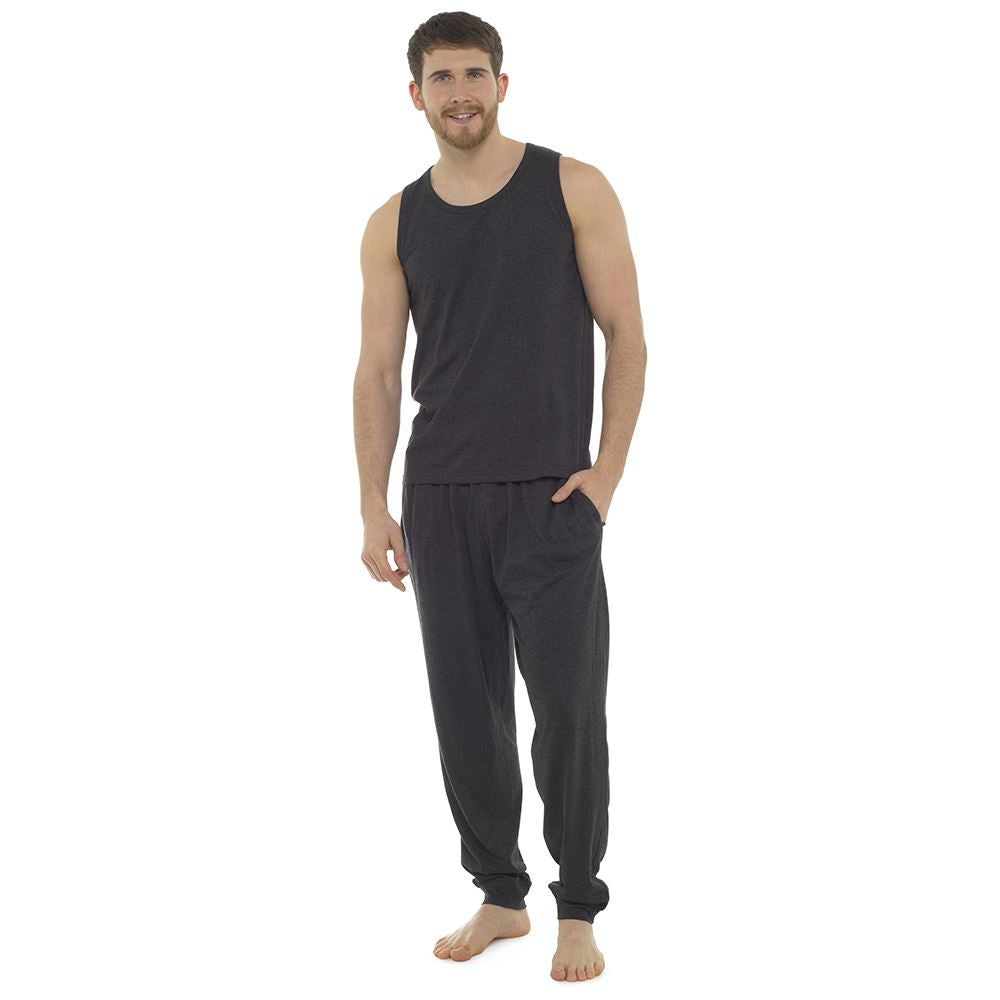 Mens Boys Cotton Pyjamas Short/Long Sleeve Nightwear Pyjama Set PJs Size M-XXL