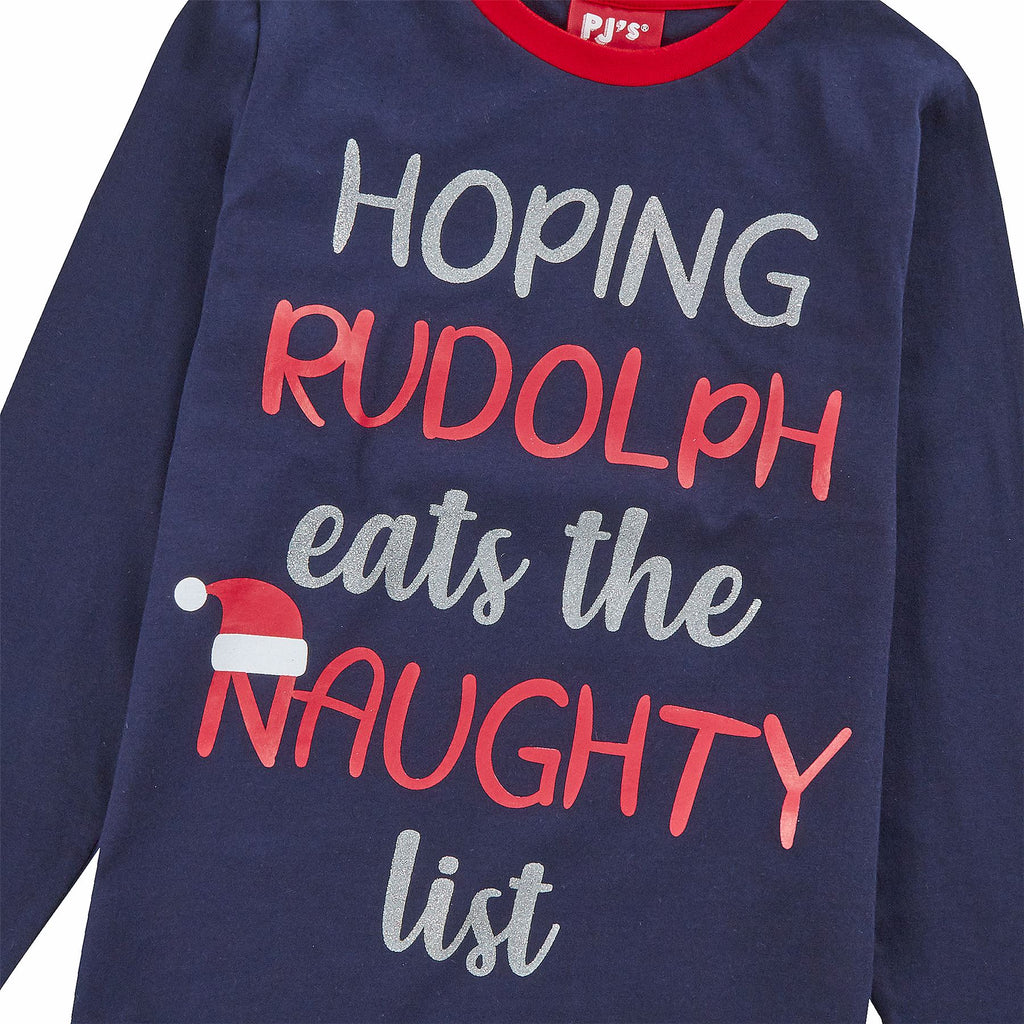 Family Matching Christmas Cotton Long Sleeve Pyjamas PJs His And Hers Pyjama Set
