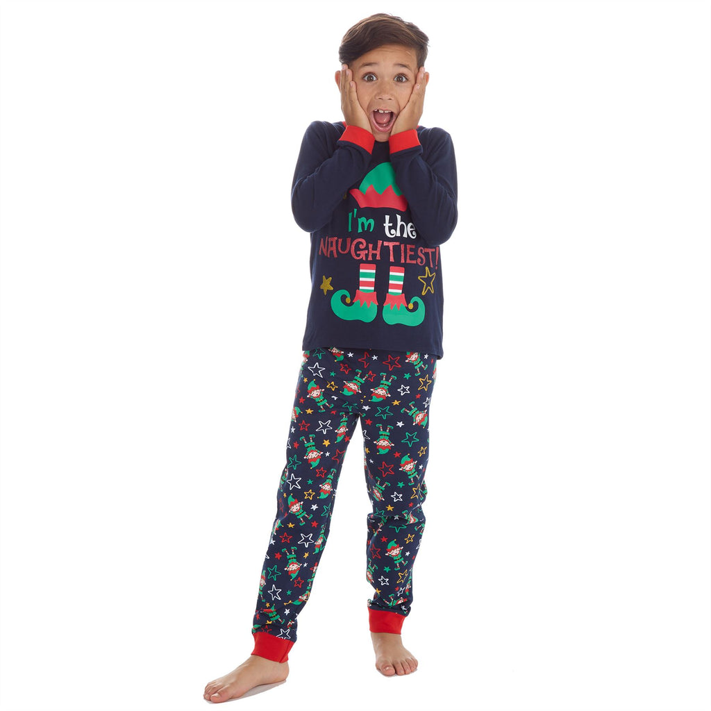 Family Matching Christmas Cotton Long Sleeve Pyjamas PJs His And Hers Pyjama Set