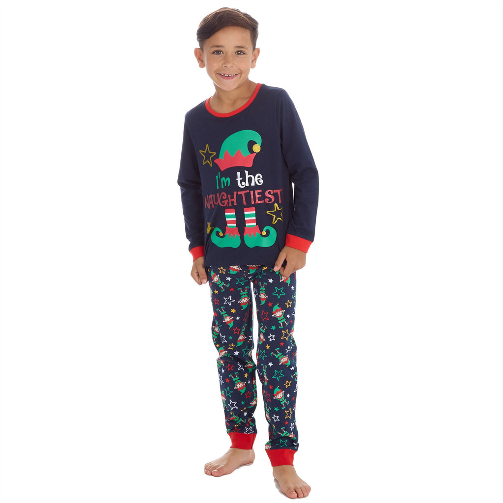 Family Matching Christmas Cotton Long Sleeve Pyjamas PJs His And Hers Pyjama Set