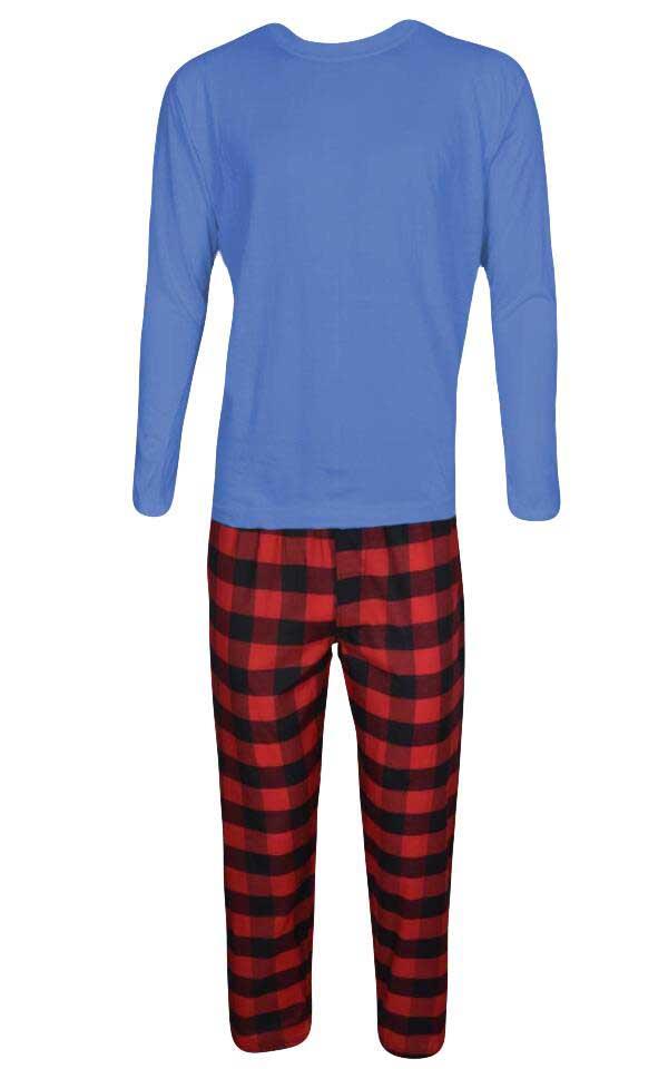 Mens Pyjamas Set Short Long Sleeve Two Piece TShirt Lounge Trouser PJ Nightwear