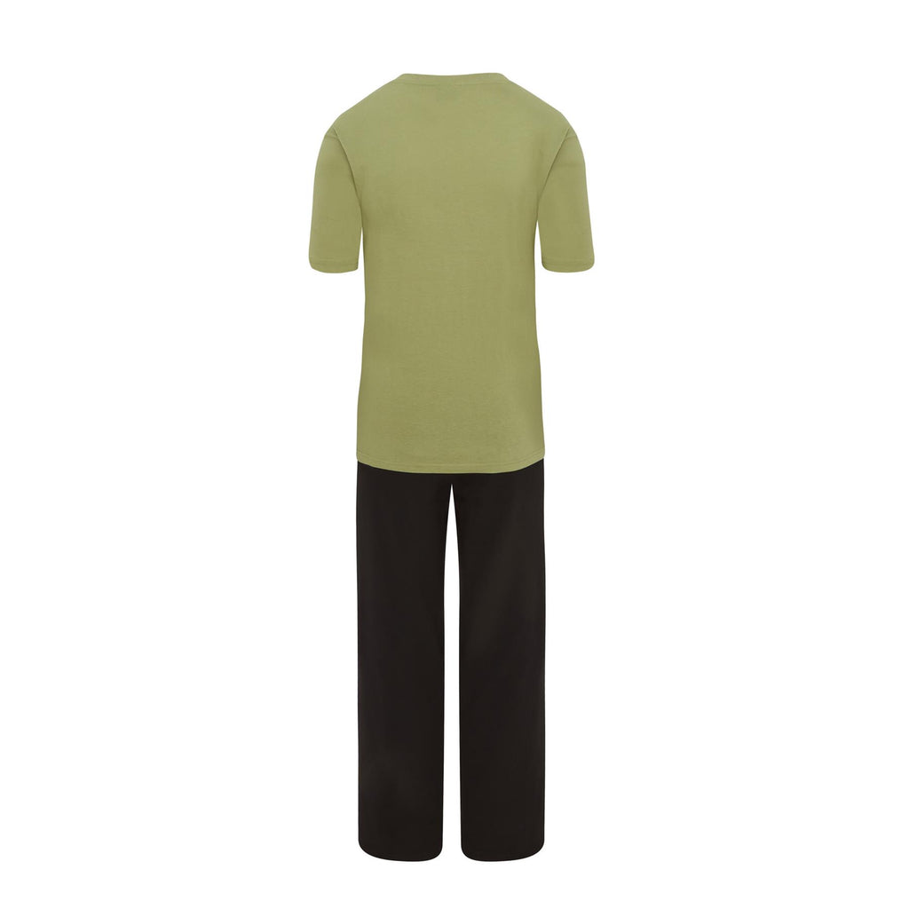Mens Pyjamas Short Sleeve PJ'S  Loungewear Cotton Pockets REDUCED TO CLEAR!