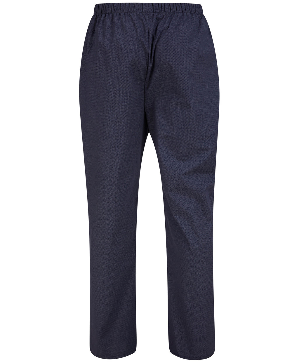 Walker Reid Mens Navy Geometric Leaf Pyjamas Traditional Long Sleeve Button PJs