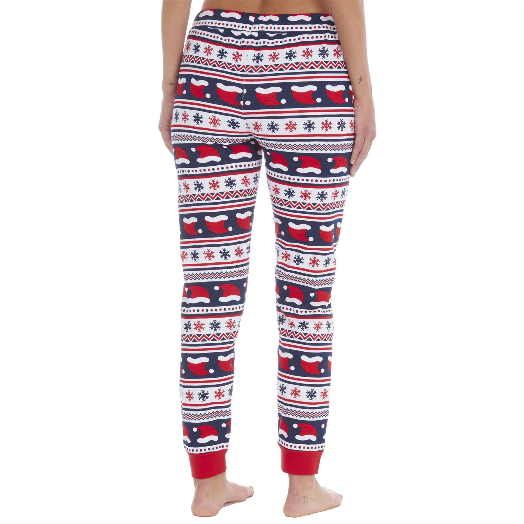 Family Matching Christmas Cotton Long Sleeve Pyjamas PJs His And Hers Pyjama Set