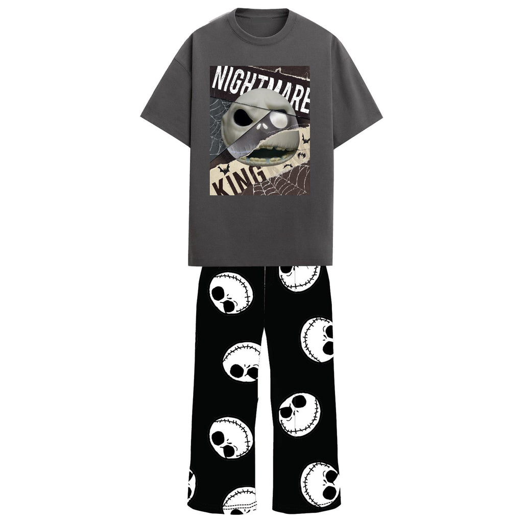 Mens Novelty Character Marvel Cotton Pyjamas Lounge Set Size S - 2XL