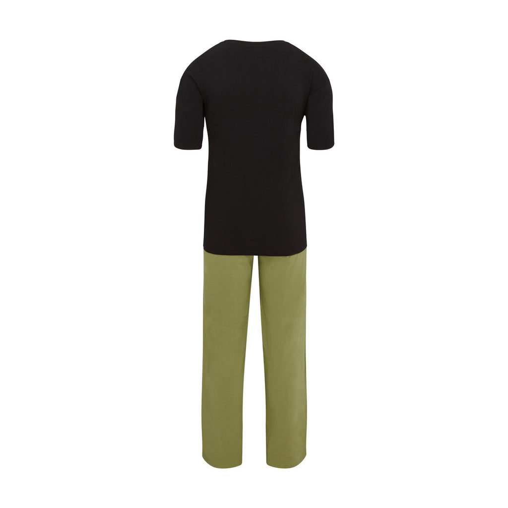 Mens Pyjamas Short Sleeve PJ'S  Loungewear Cotton Pockets REDUCED TO CLEAR!