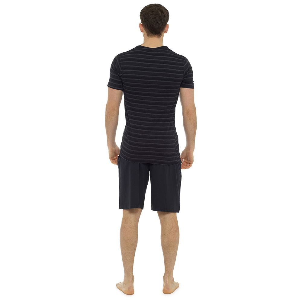 Mens Boys Cotton Pyjamas Short/Long Sleeve Nightwear Pyjama Set PJs Size M-XXL