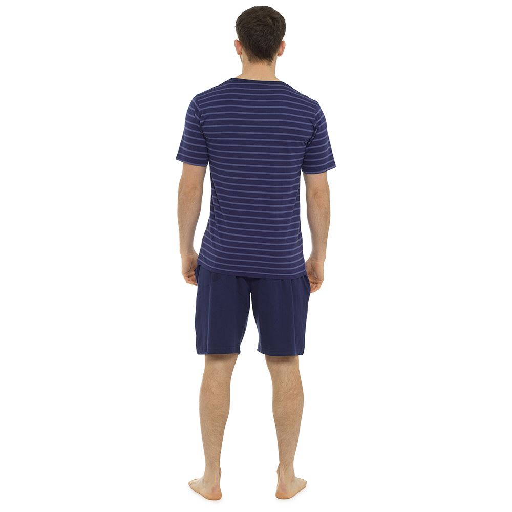 Mens Boys Cotton Pyjamas Short/Long Sleeve Nightwear Pyjama Set PJs Size M-XXL