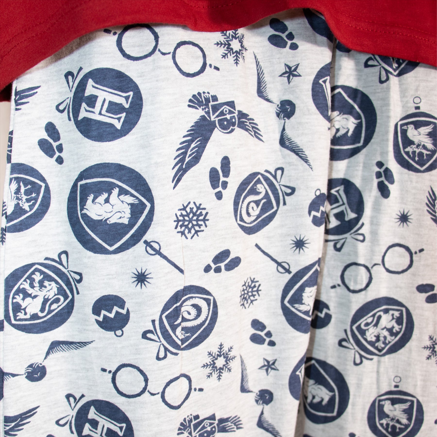 Mens Kids Boys Harry Potter Matching Mini Me Cotton Pyjamas Lounge Set Gift