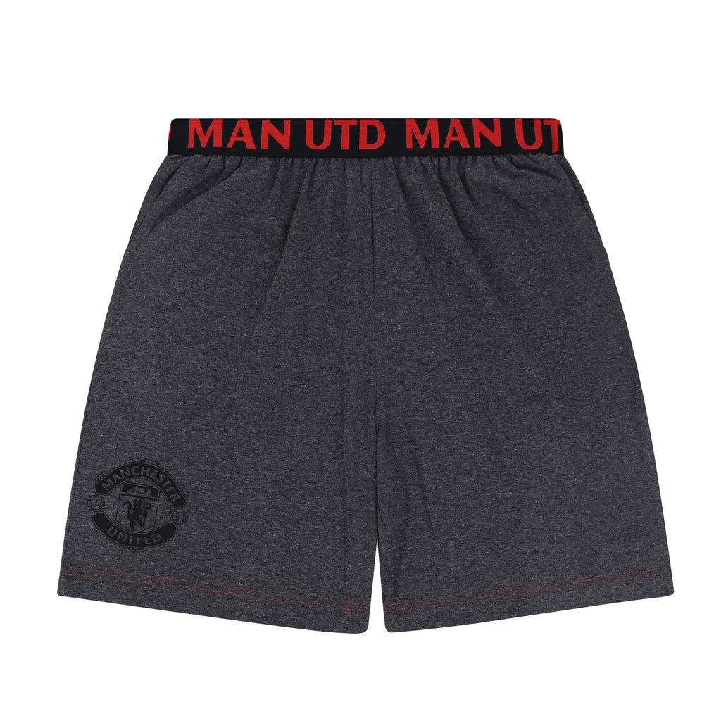 Manchester United Mens Pyjamas Short Loungewear OFFICIAL Football Gift