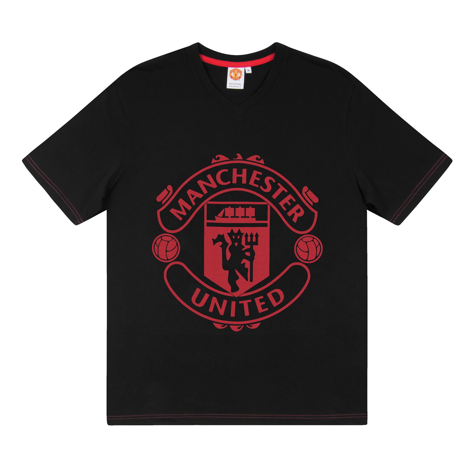 Manchester United Mens Pyjamas Short Loungewear OFFICIAL Football Gift