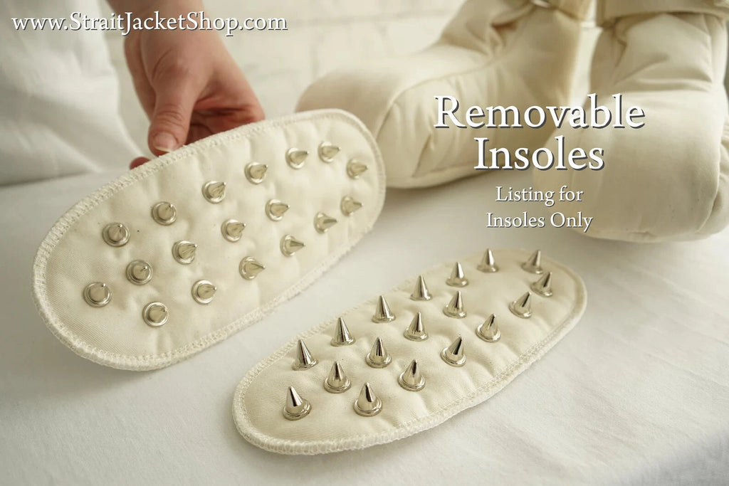 Removable Spiked Insoles for Booties (Insoles only)
