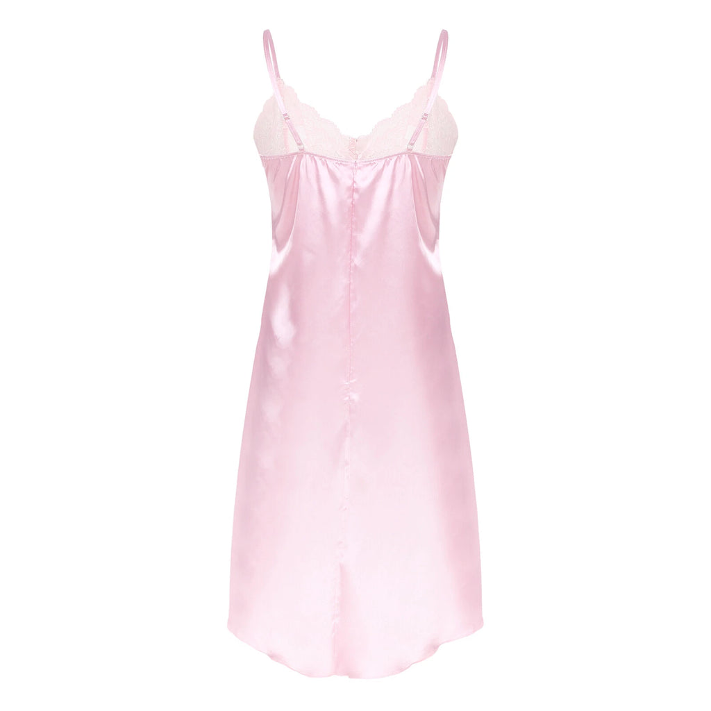 Mens Sissy Nightdress Pajamas Crossdress Nightwear Lingerie Set Sleepwear