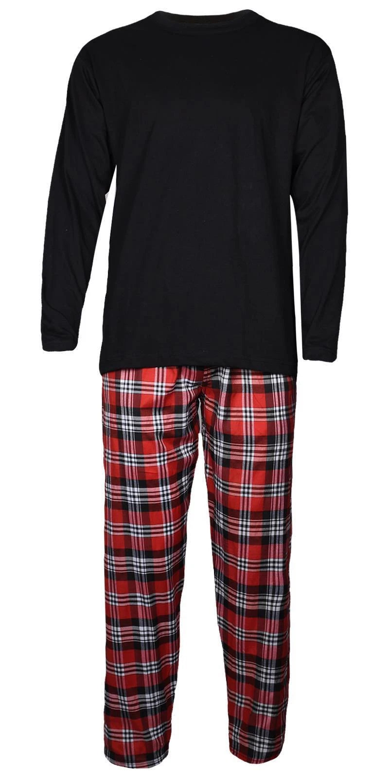 Mens Pyjamas Set Short Long Sleeve Two Piece TShirt Lounge Trouser PJ Nightwear