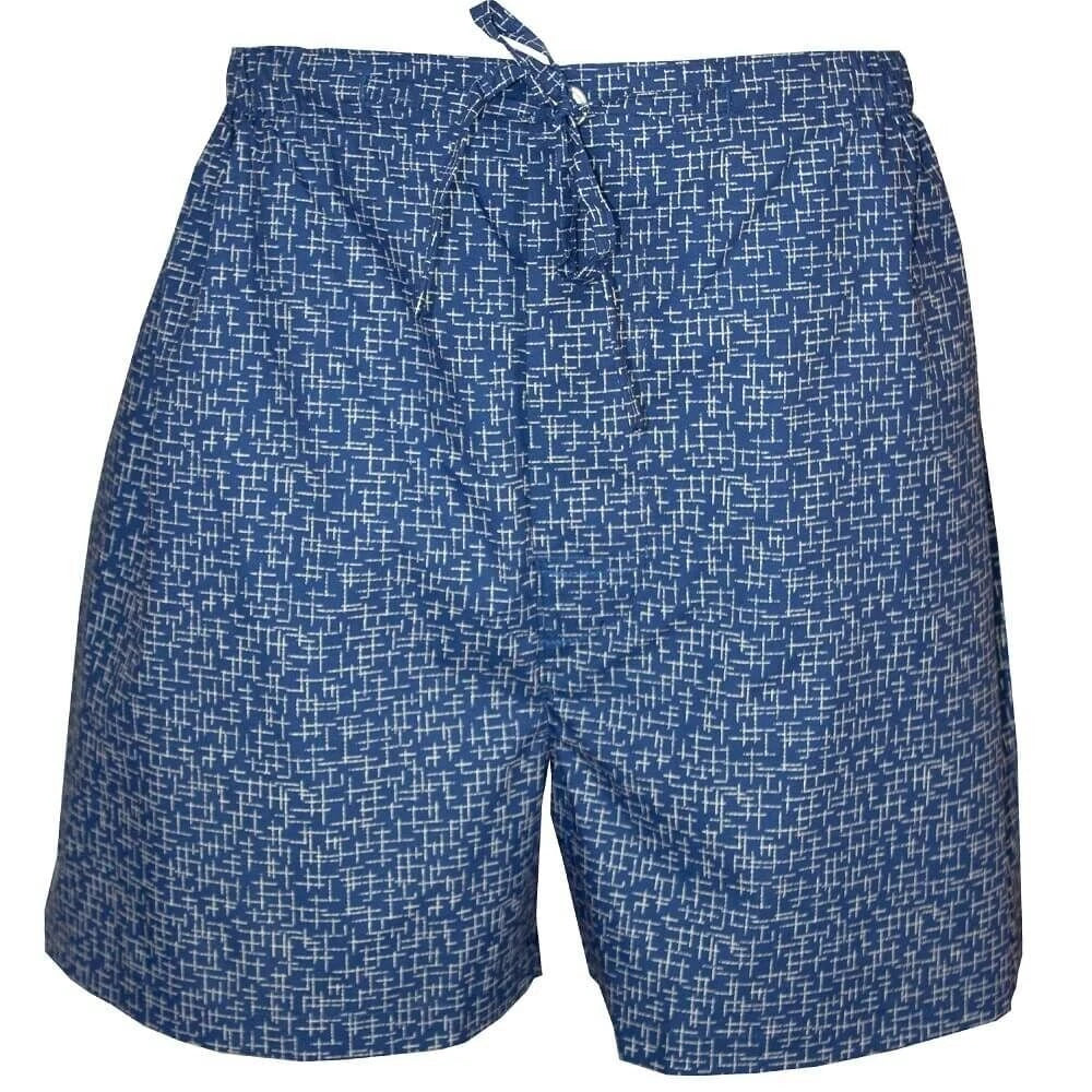 Mens Lynx Sizes S-7XL Navy Blue Sail Cotton Short Sleeve Pyjama Set Pjs