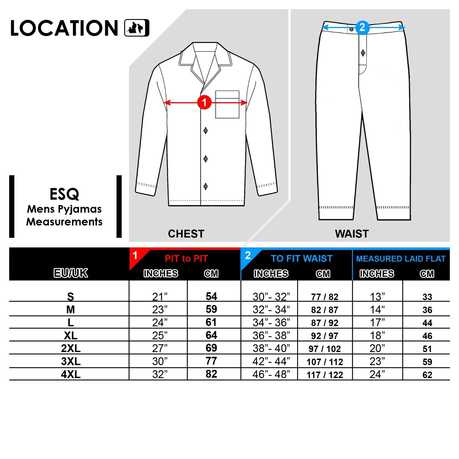 Mens Pyjamas Flannel/Brush Cotton Warm PJ Pyjama Set PJS Sizes S-4XL Nightwear