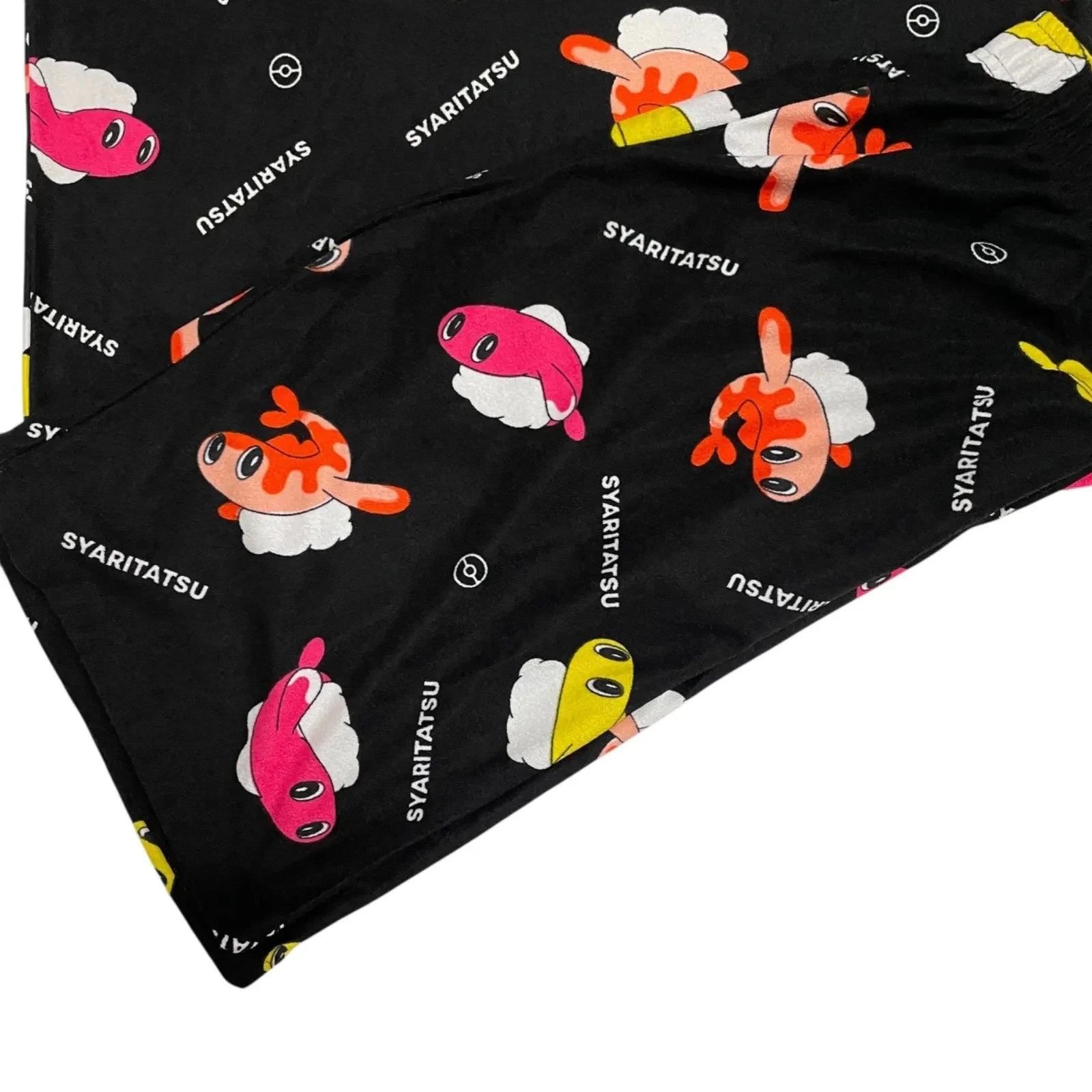 Pokemon Tatsugiri Terry Cloth Pajama Set Short Sleeve Top & Bottoms Room Wear