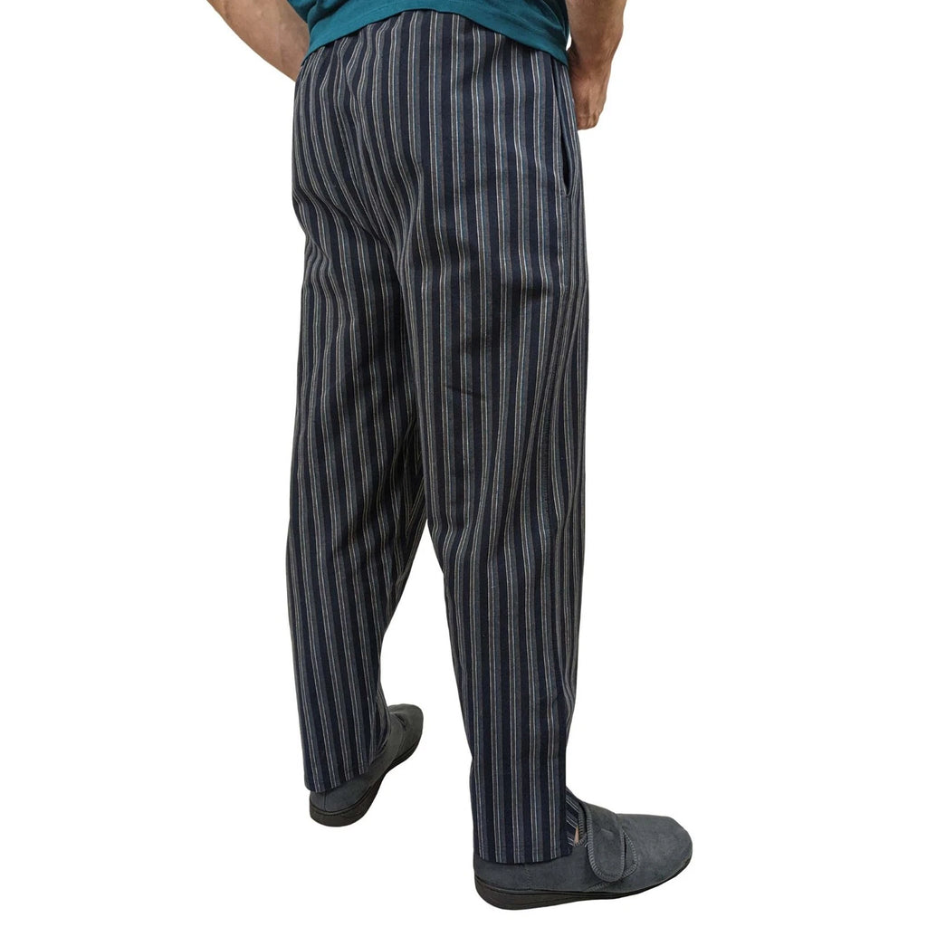 Pyjama SET Mens Cotton Top & Pant Lounge Pockets Sleep 2 Piece PJS Summer M/4XL