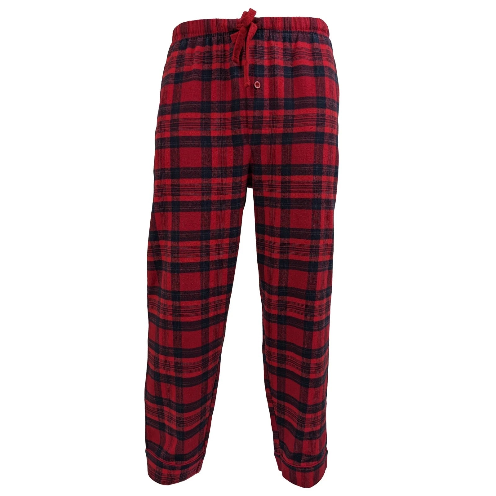 Mens Pyjamas Flannel/Brush Cotton Warm PJ Pyjama Set PJS Sizes S-4XL Nightwear