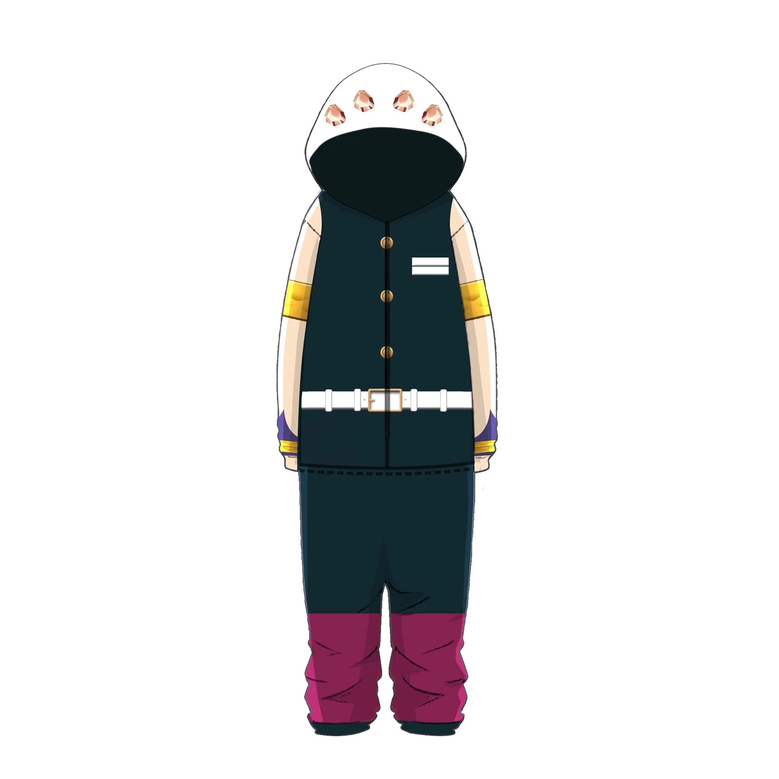 Demon Slayer Kimetsu no Yaiba Pajamas Jumpsuit Cosplay Kamado Tanjirou Sleepwear