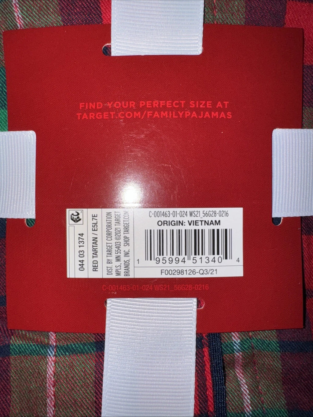 Plaid Flannel Pajama Set - Wondershop Green/Black/Red Tartan Man Sizes  NEW