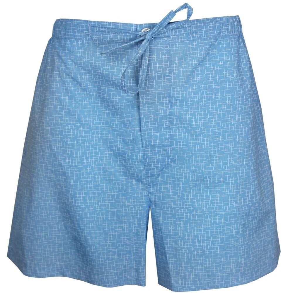 Mens Lynx Sizes S-7XL Bonnie Blue Cotton Short Sleeve Pyjama Set Pjs