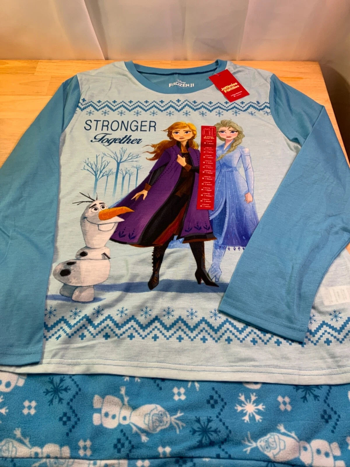 New Men’s Disney Frozen 2 Winter PJ Set—Olaf,Sven sayEverything’s Cool-SzM or L*