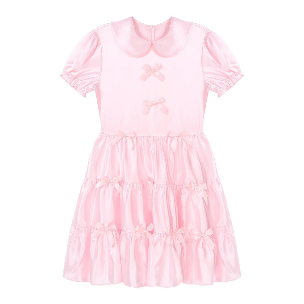 Mens Sissy Nightdress Pajamas Crossdress Nightwear Lingerie Set Sleepwear