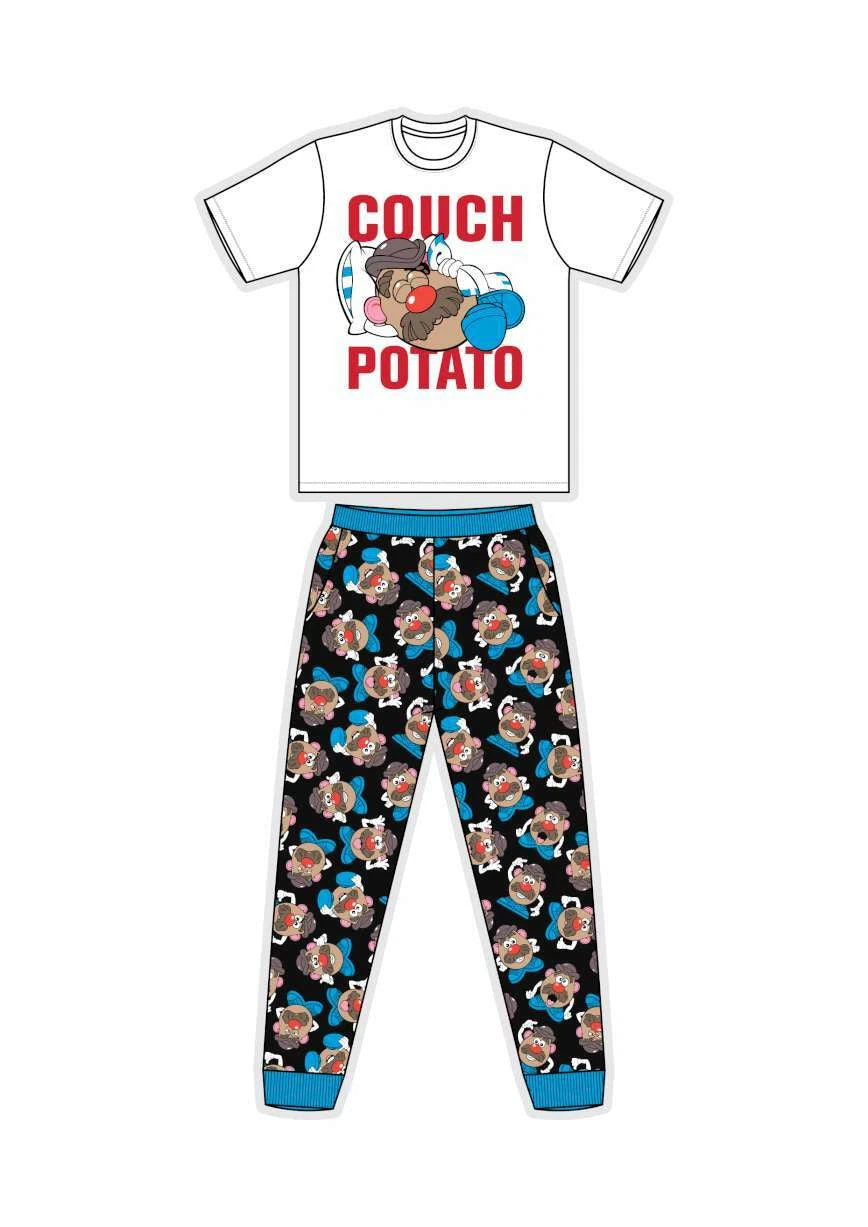 Mens Character Pyjamas Lounge Pants Batman Star Wars Animal Pjs Size S M L XL
