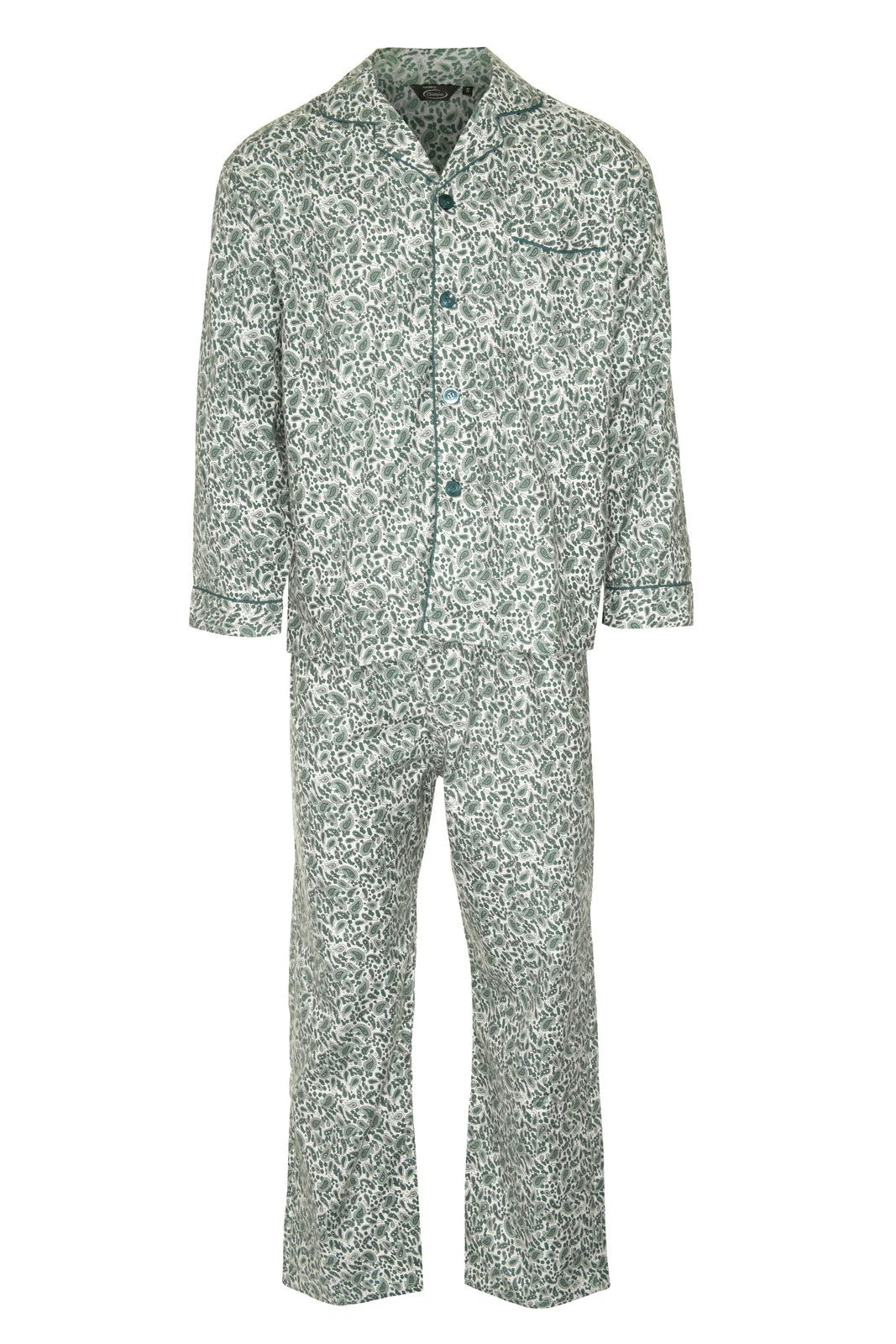 Mens Champion Paisley Brushed Cotton Pyjama Set Sizes S up to 3XL