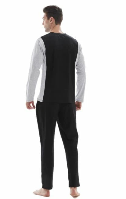 Van Dave NY Men's Pajama and Boy’s PAJAMA SET Long Sleeve Shirt Sizes 14-XL