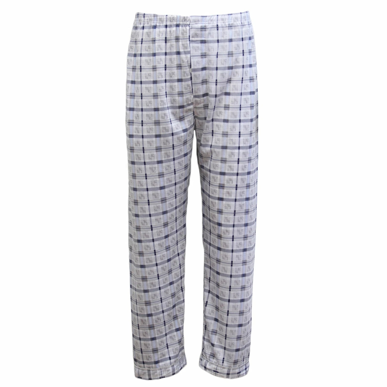 New Mens Cotton Pajamas Pyjamas PJs Set Long Sleeve Shirt Tops + Pants Sleepwear