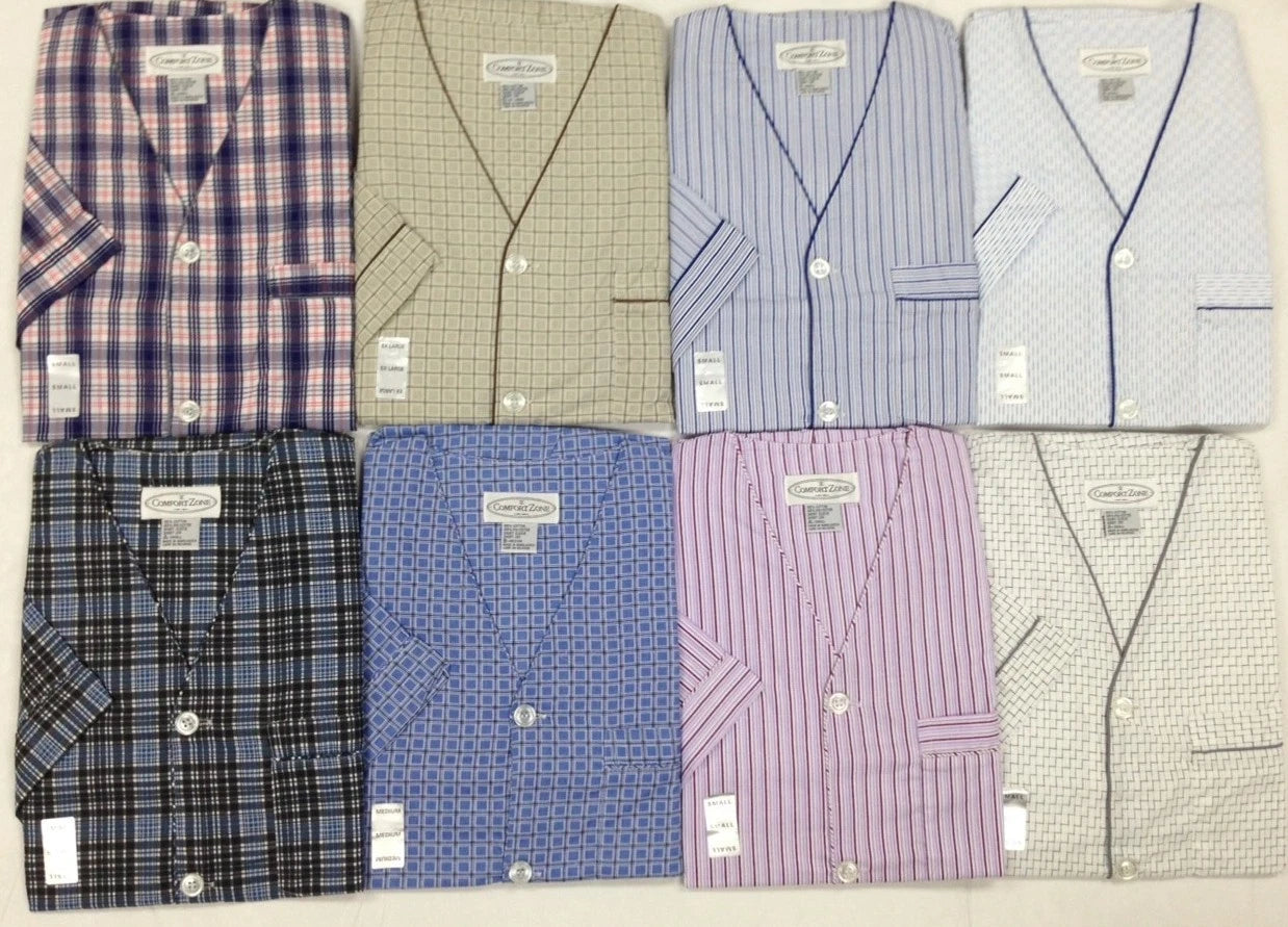 Men's 2PC Comfort Zone Short Sleeve/Short Leg Pajama Set