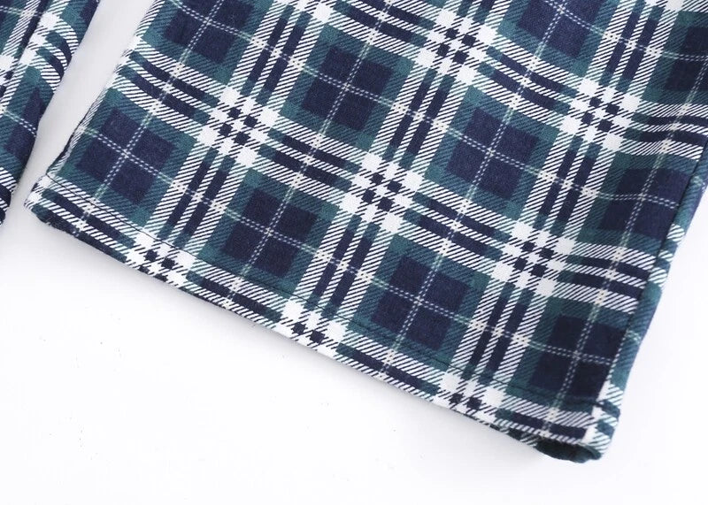 Men's Pajamas Set 100% Cotton Sleepwear Long Sleeve Button Top Pants Nightwear