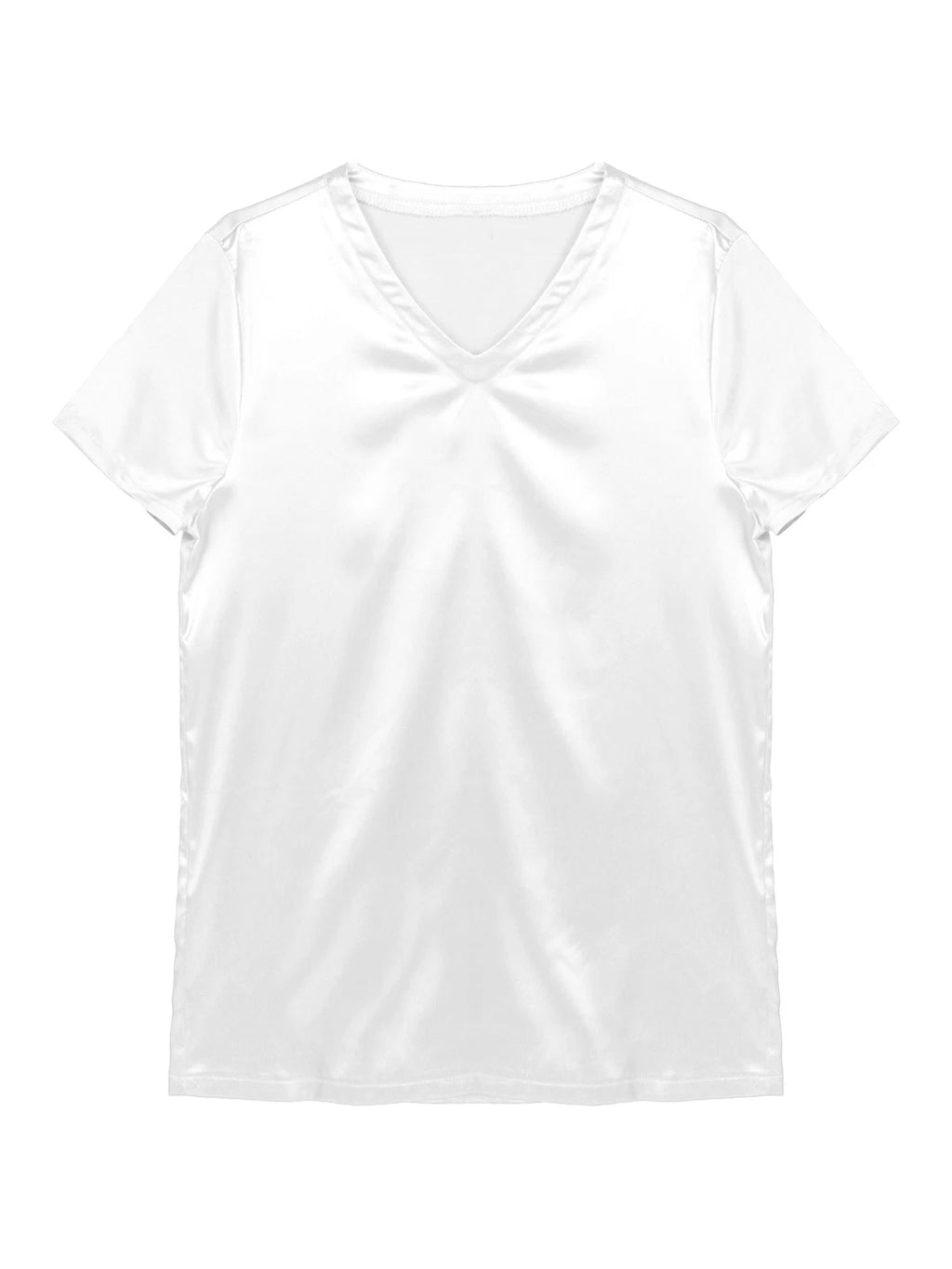 Mens Muscle Shirts Pajama Set Sexy Satin Sleepwear Tank Top Shorts Nightwear