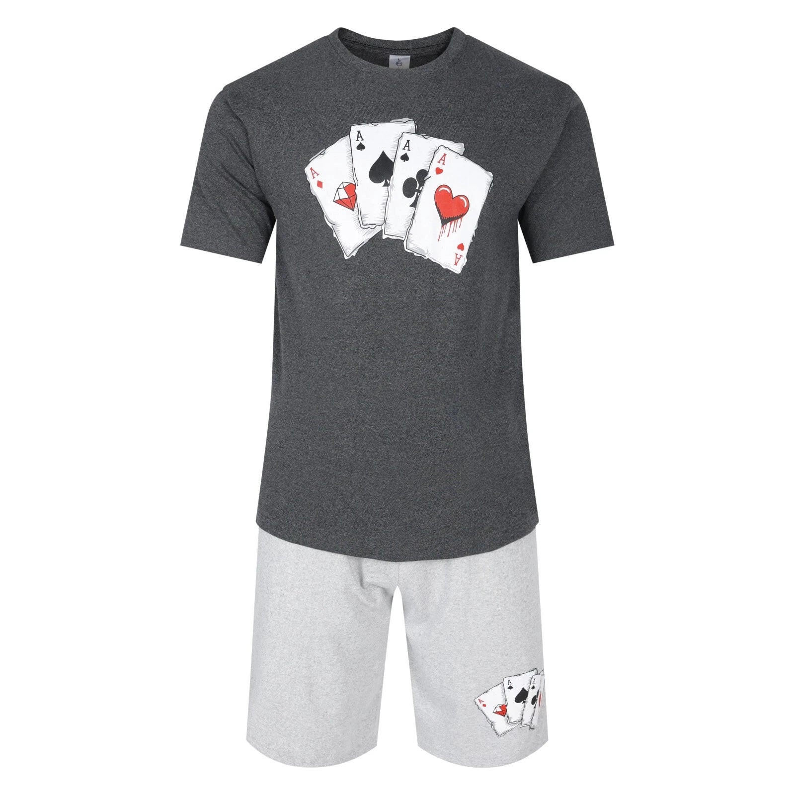Mens Short Pyjamas Funny Novelty PJ Sets Night Sleep Lounge Wear L XL XXL New
