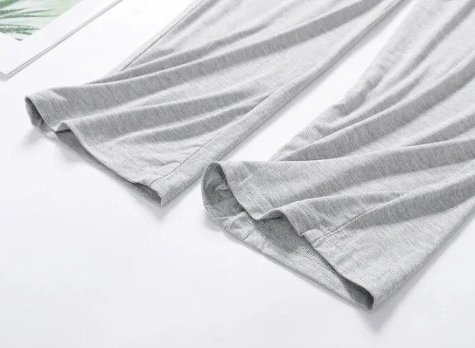 Modal Pajama Pants Thin Men's  Summer Homewear Long Trousers Men's Home Pants