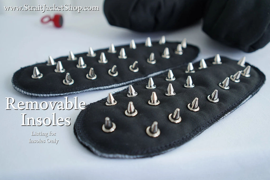 Removable Spiked Insoles for Booties (Insoles only)